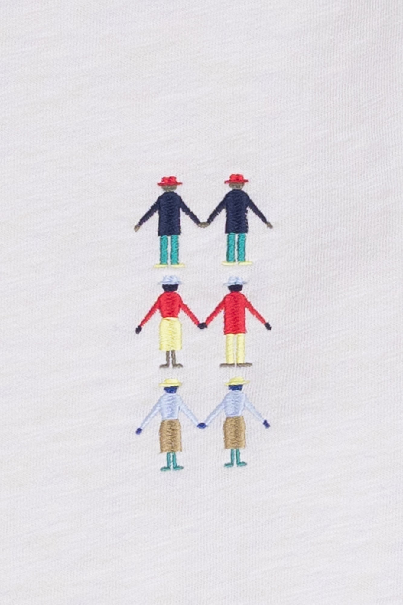 People T-Shirt - Off White Multi