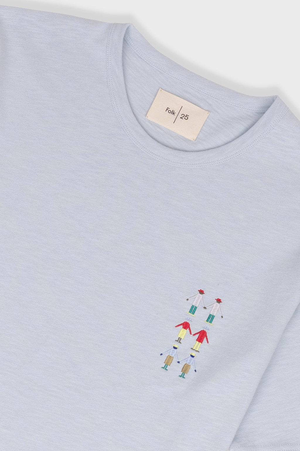People T-Shirt - Soft Blue