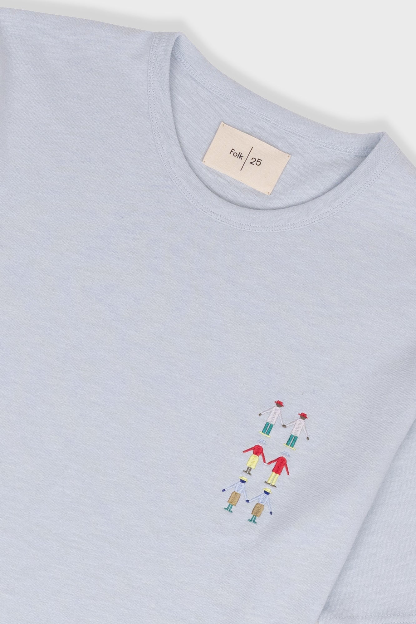 People T-Shirt - Soft Blue