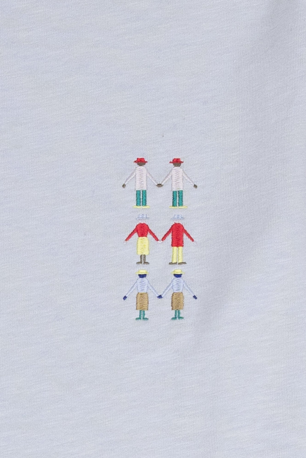 People T-Shirt - Soft Blue