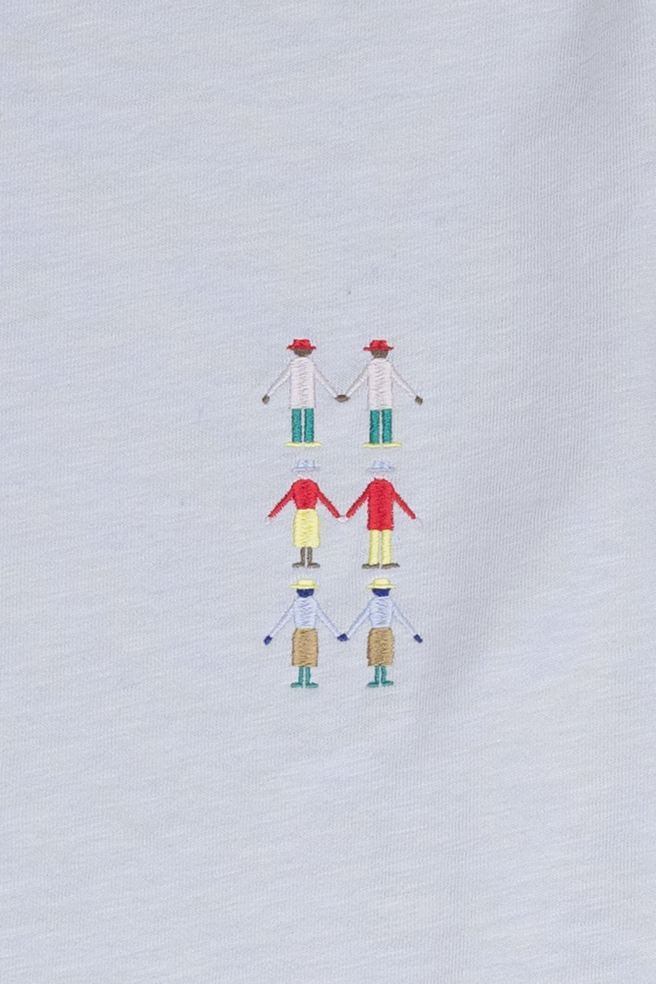 People T-Shirt - Soft Blue
