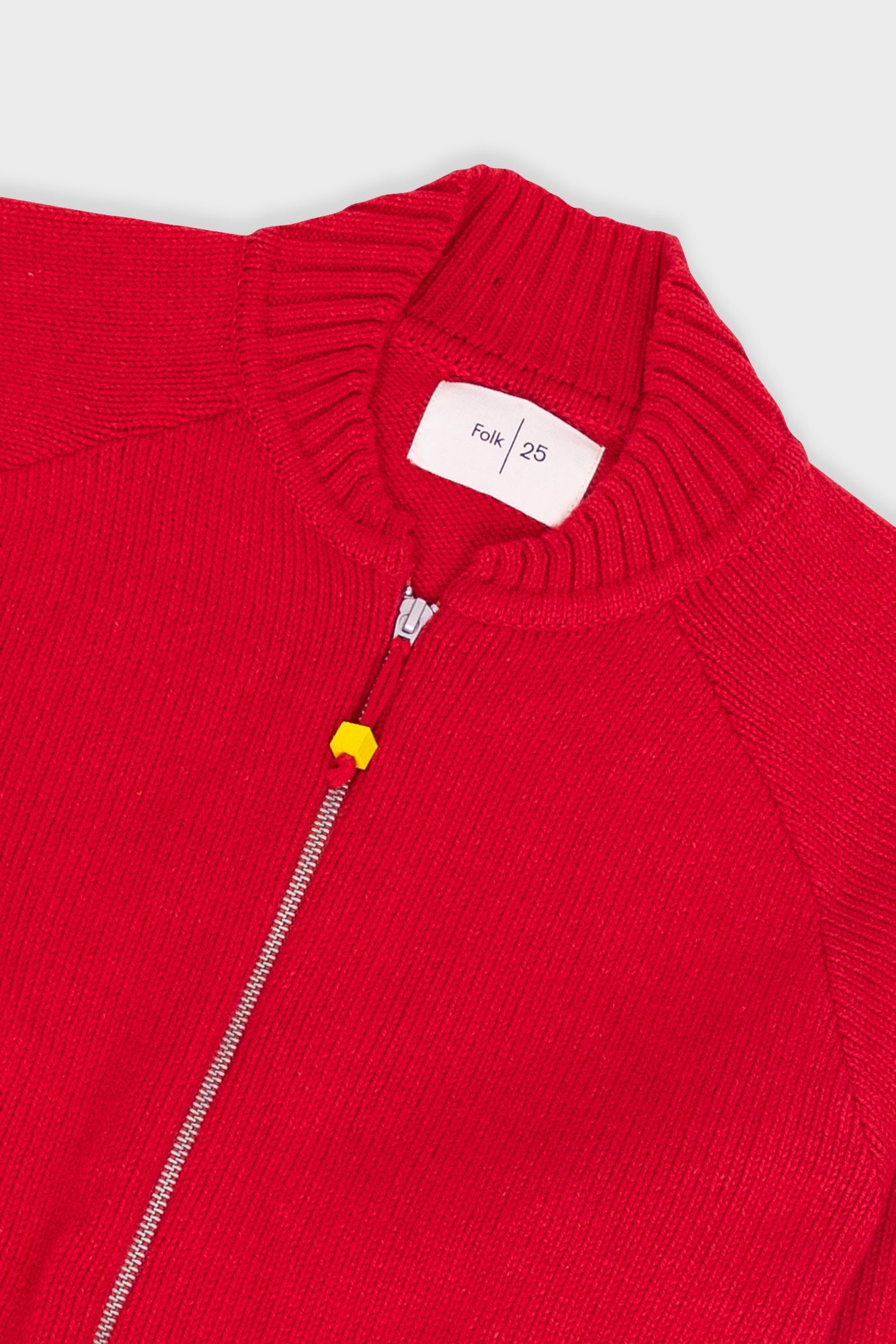 Pointelle Knit Bomber - Raspberry
