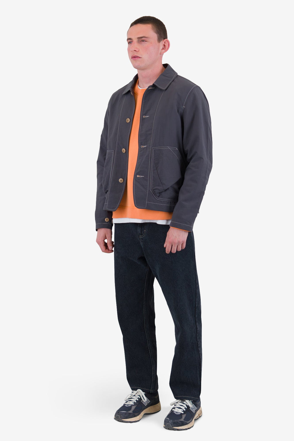 Prism Jacket - Charcoal Nylon