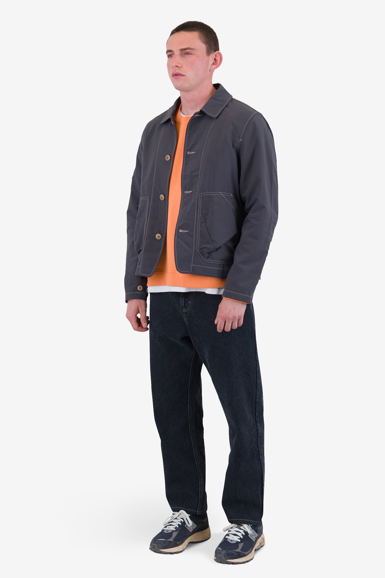 Prism Jacket - Charcoal Nylon