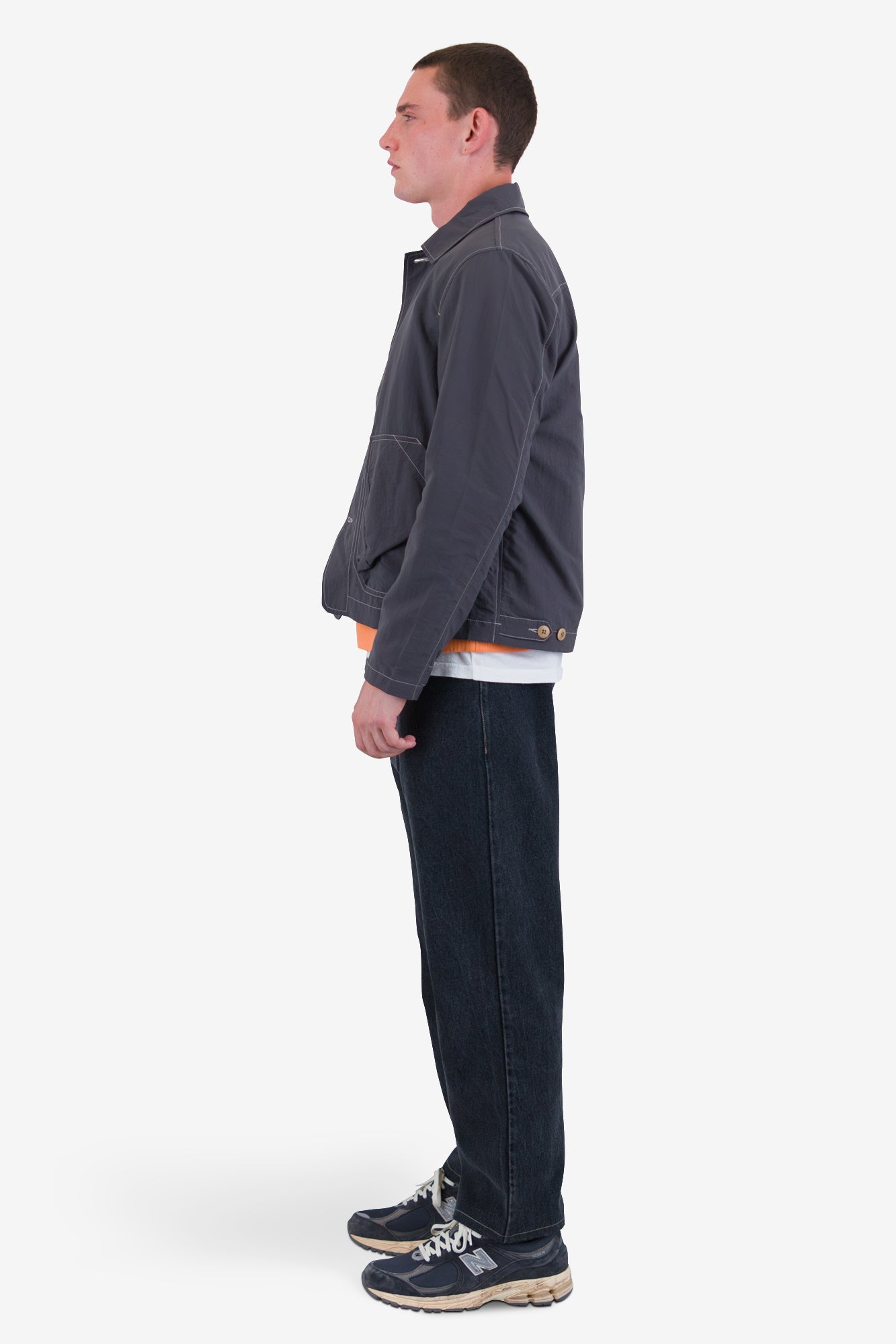 Prism Jacket - Charcoal Nylon