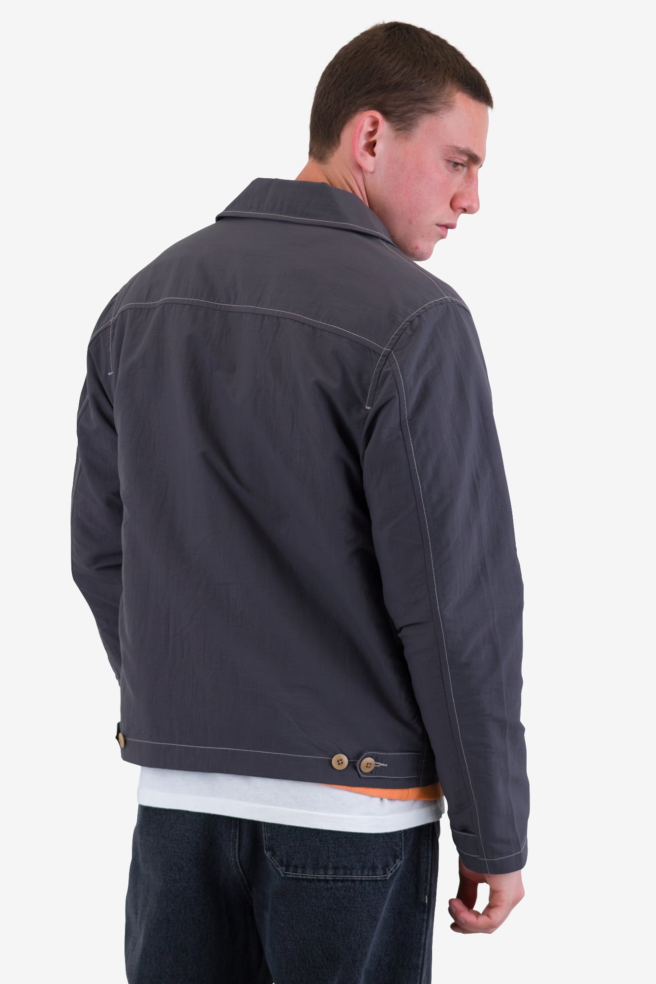 Prism Jacket - Charcoal Nylon