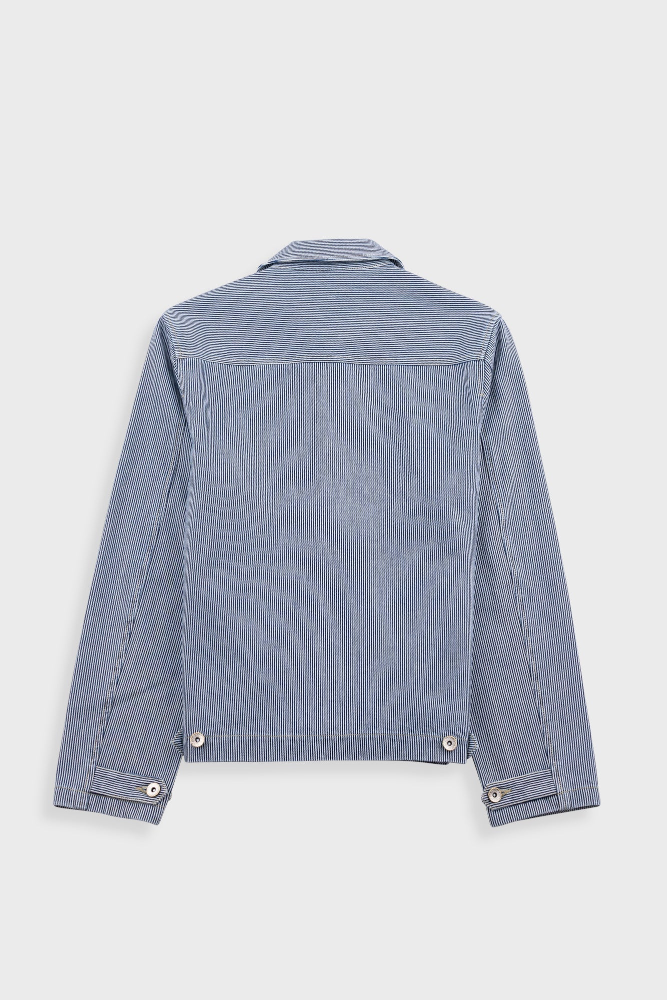 Prism Jacket - Indigo Ticking Stripe
