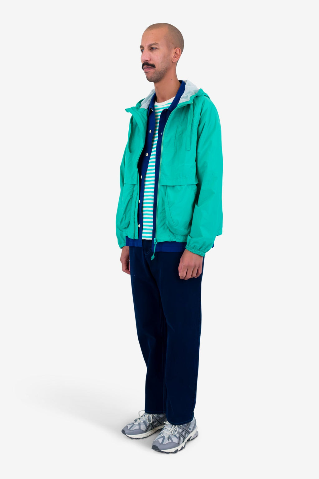 Prism Zip Thru - Tropical Green