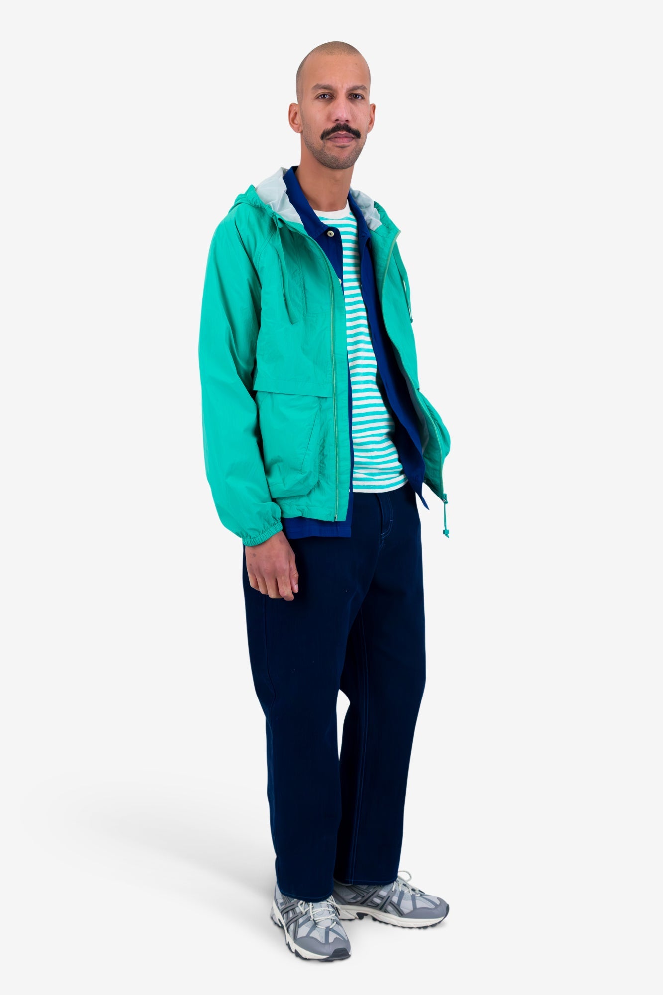 Prism Zip Thru - Tropical Green