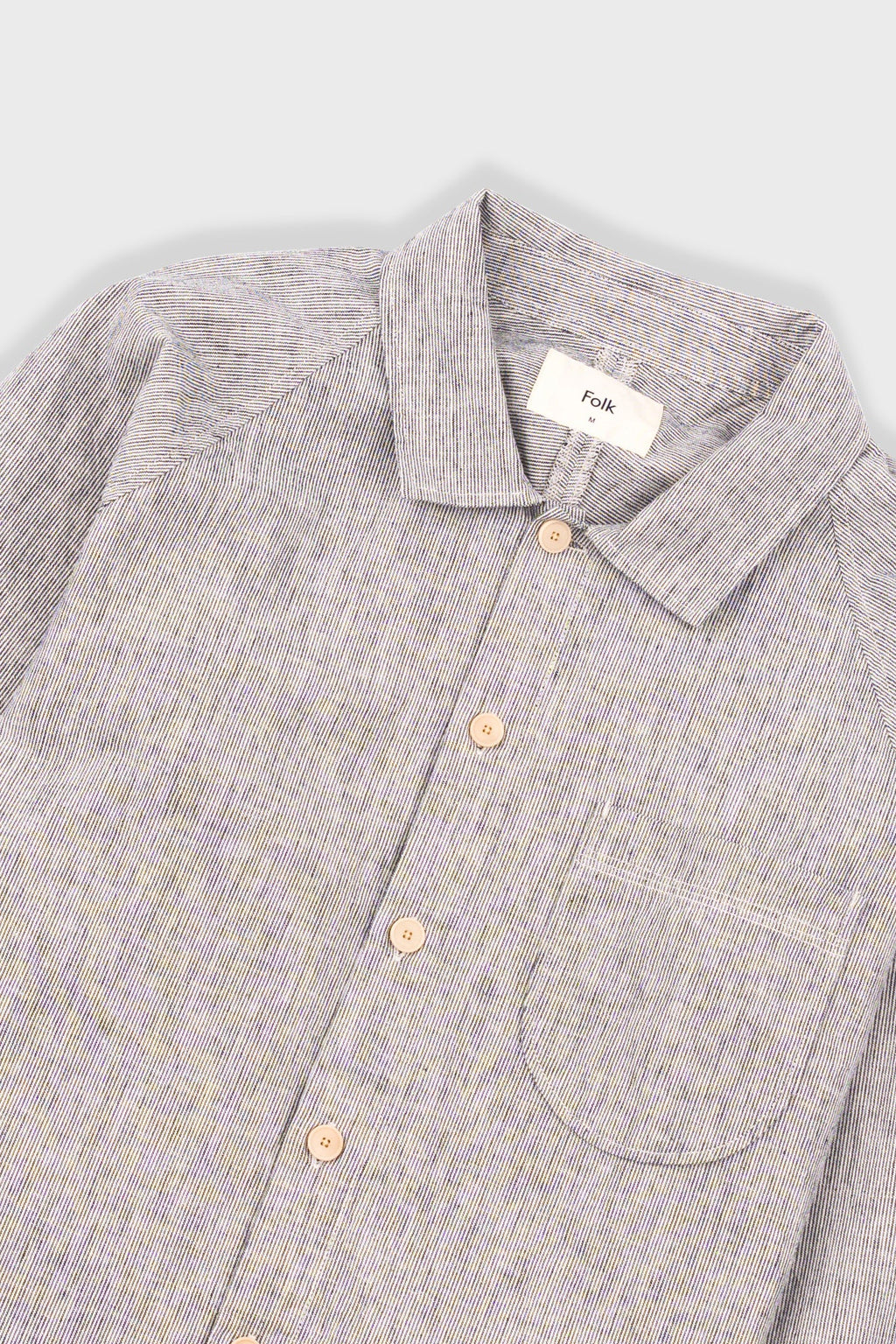 Raglan Shirt - Black Microstripe