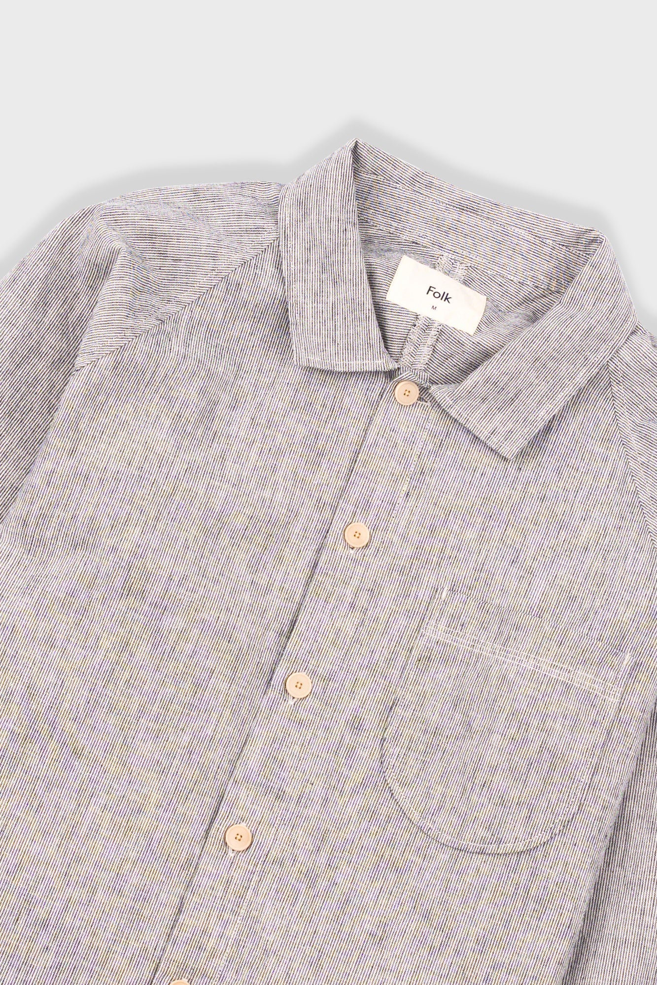 Raglan Shirt - Black Microstripe