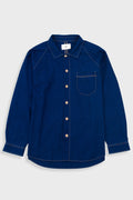 Raglan Shirt - Indigo Twill