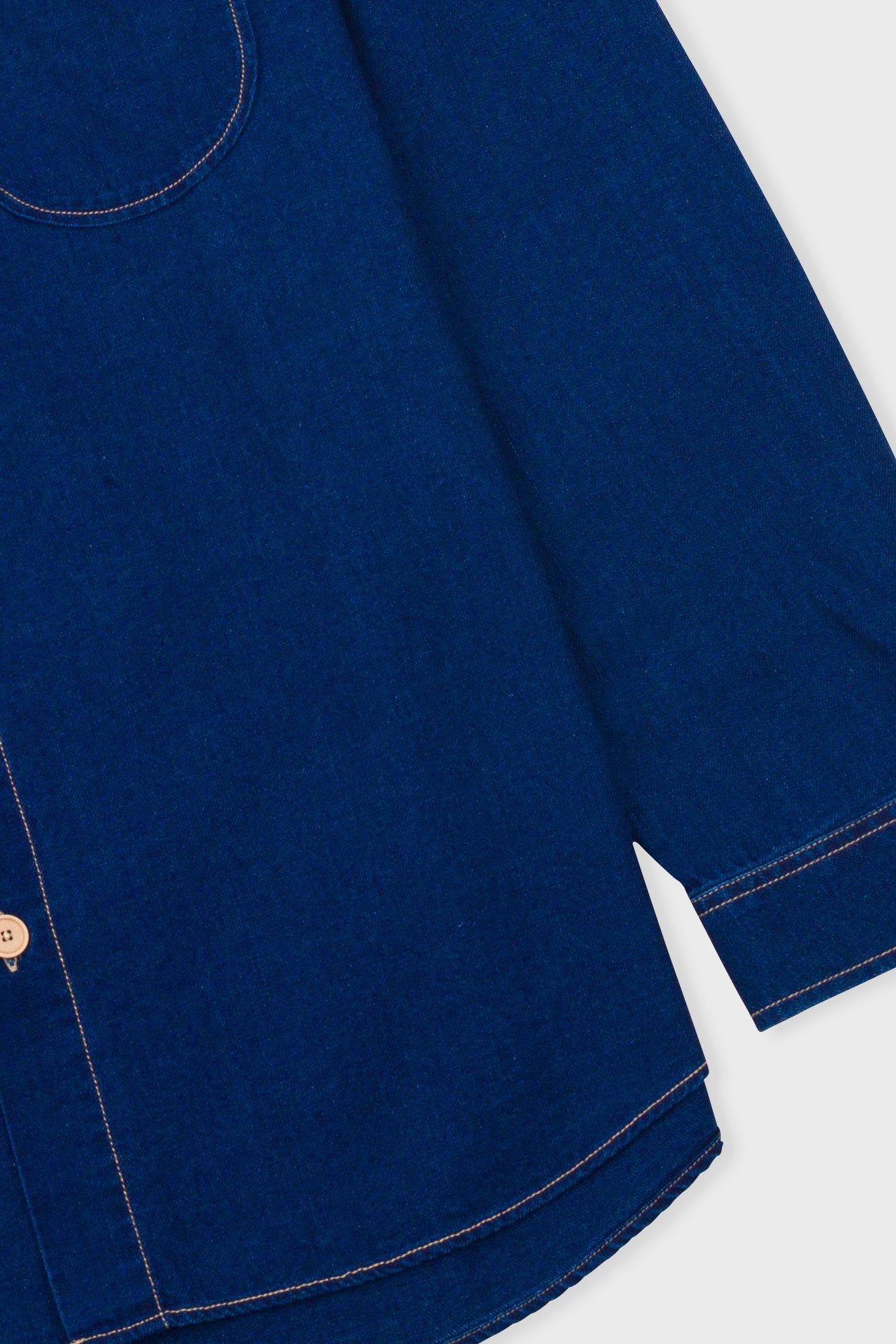Raglan Shirt - Indigo Twill