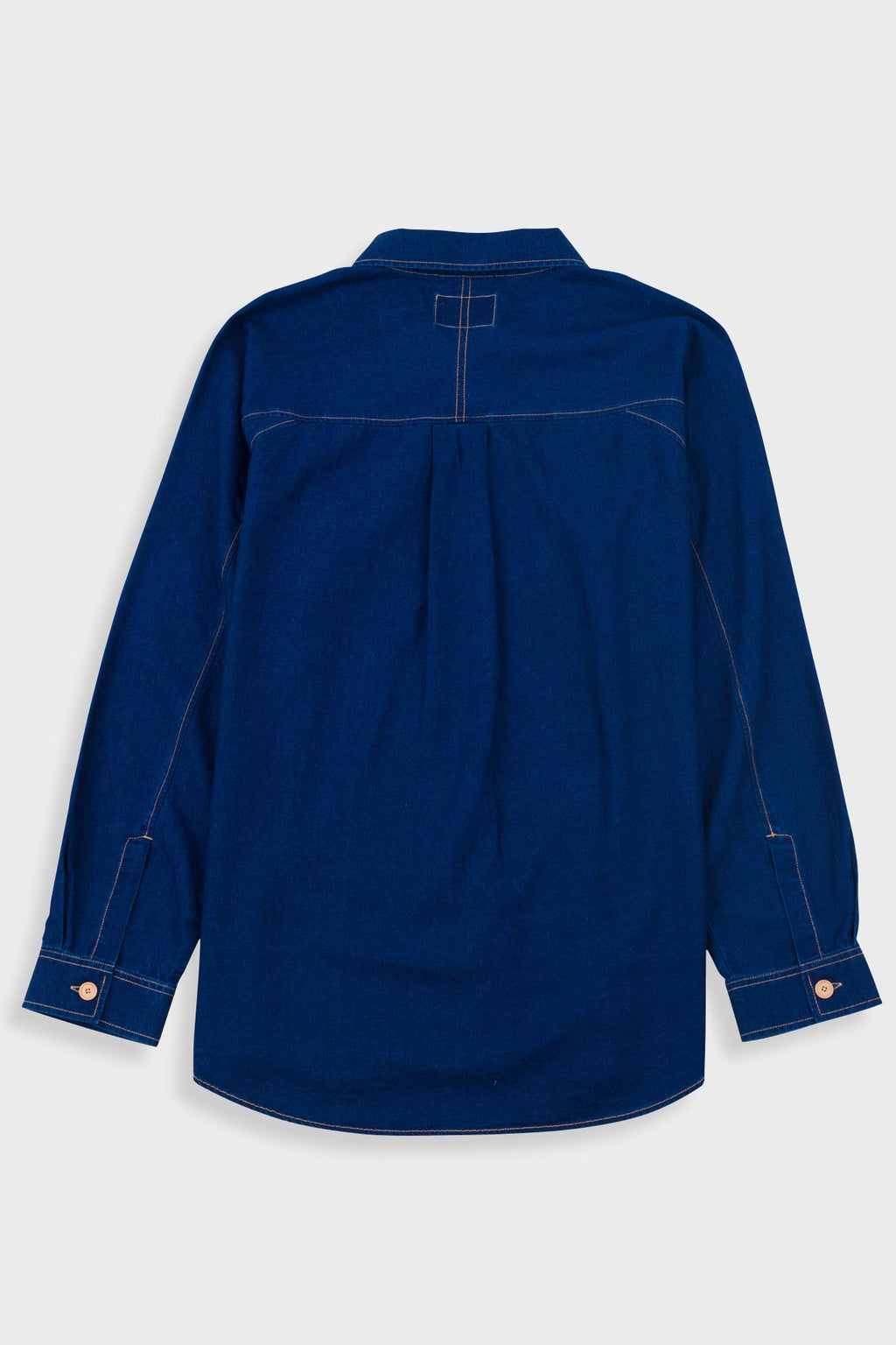 Raglan Shirt - Indigo Twill