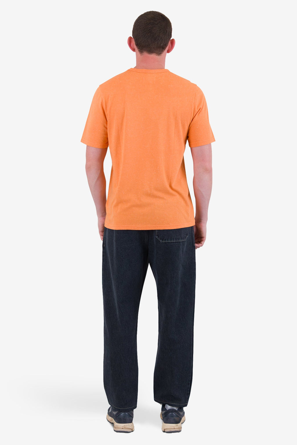 Relaxed Nep T-Shirt - Orange