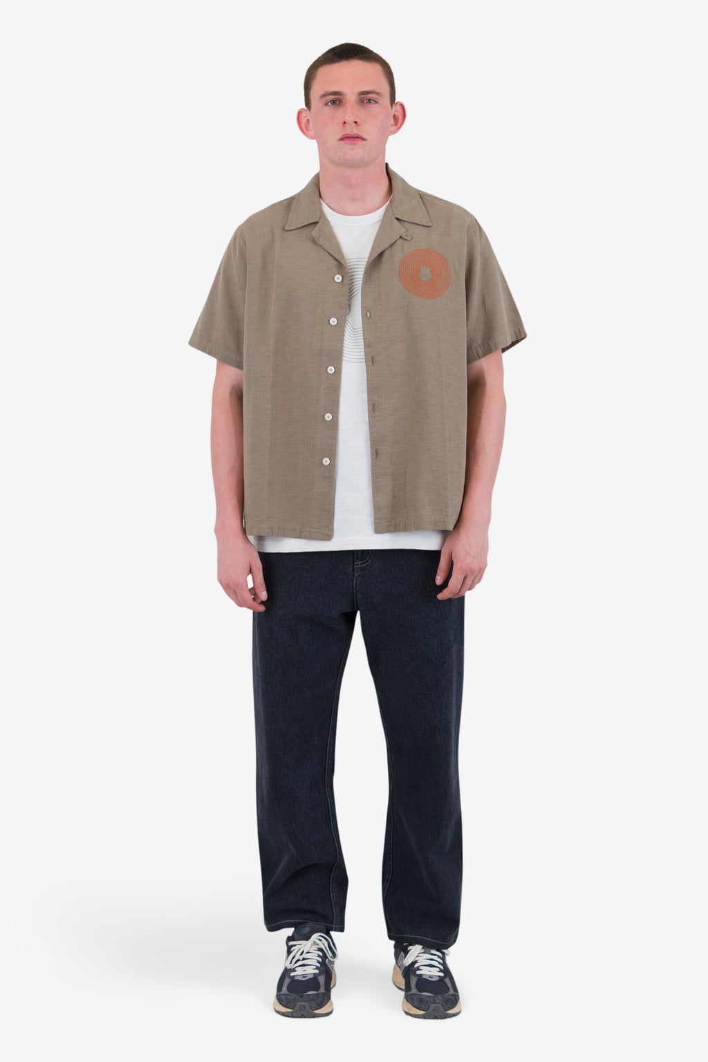 Relaxed Soft Collar Shirt - Sage