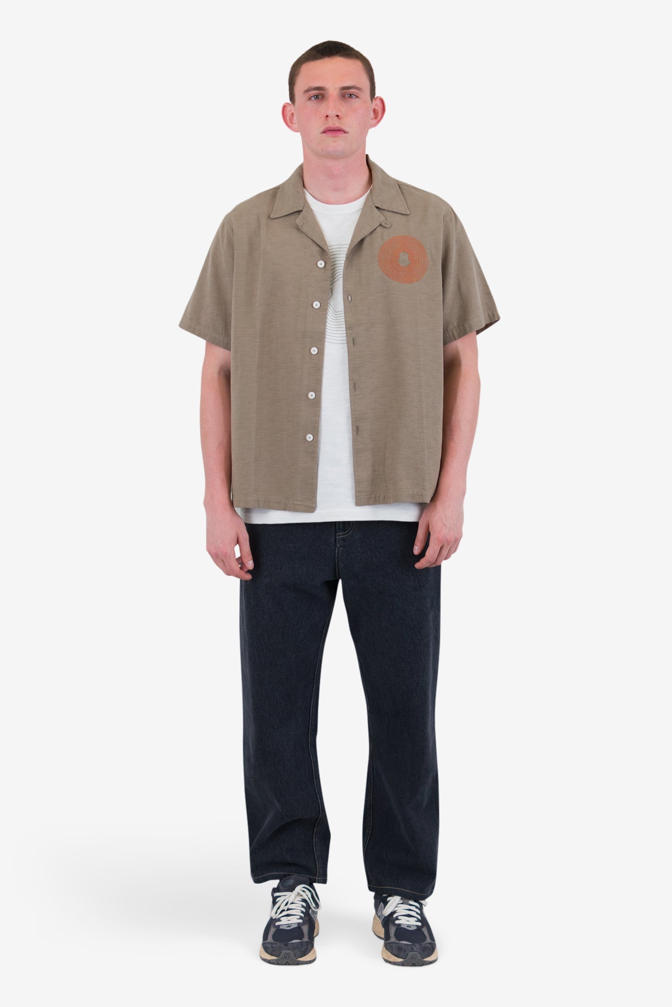 Relaxed Soft Collar Shirt - Sage