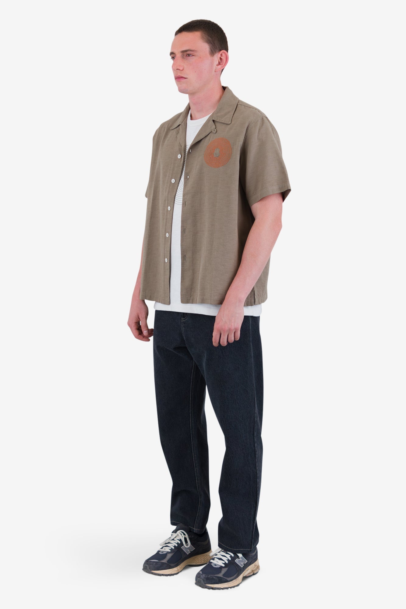 Relaxed Soft Collar Shirt - Sage