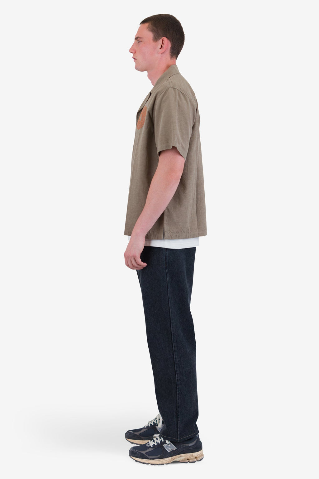 Relaxed Soft Collar Shirt - Sage