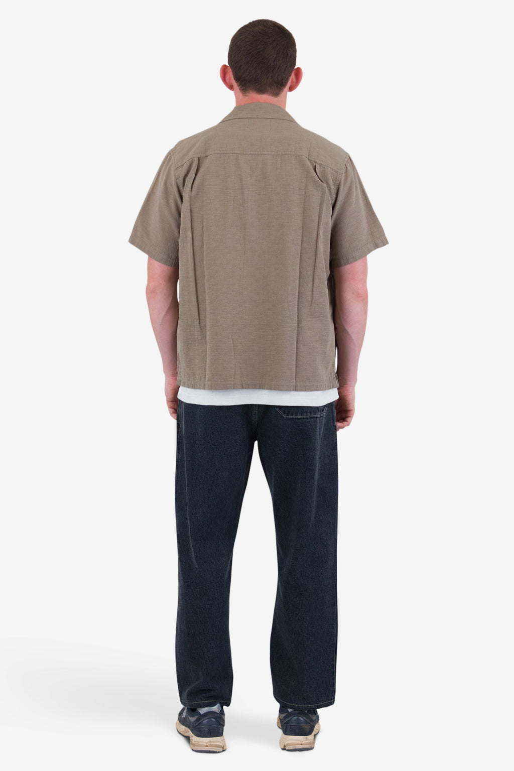 Relaxed Soft Collar Shirt - Sage