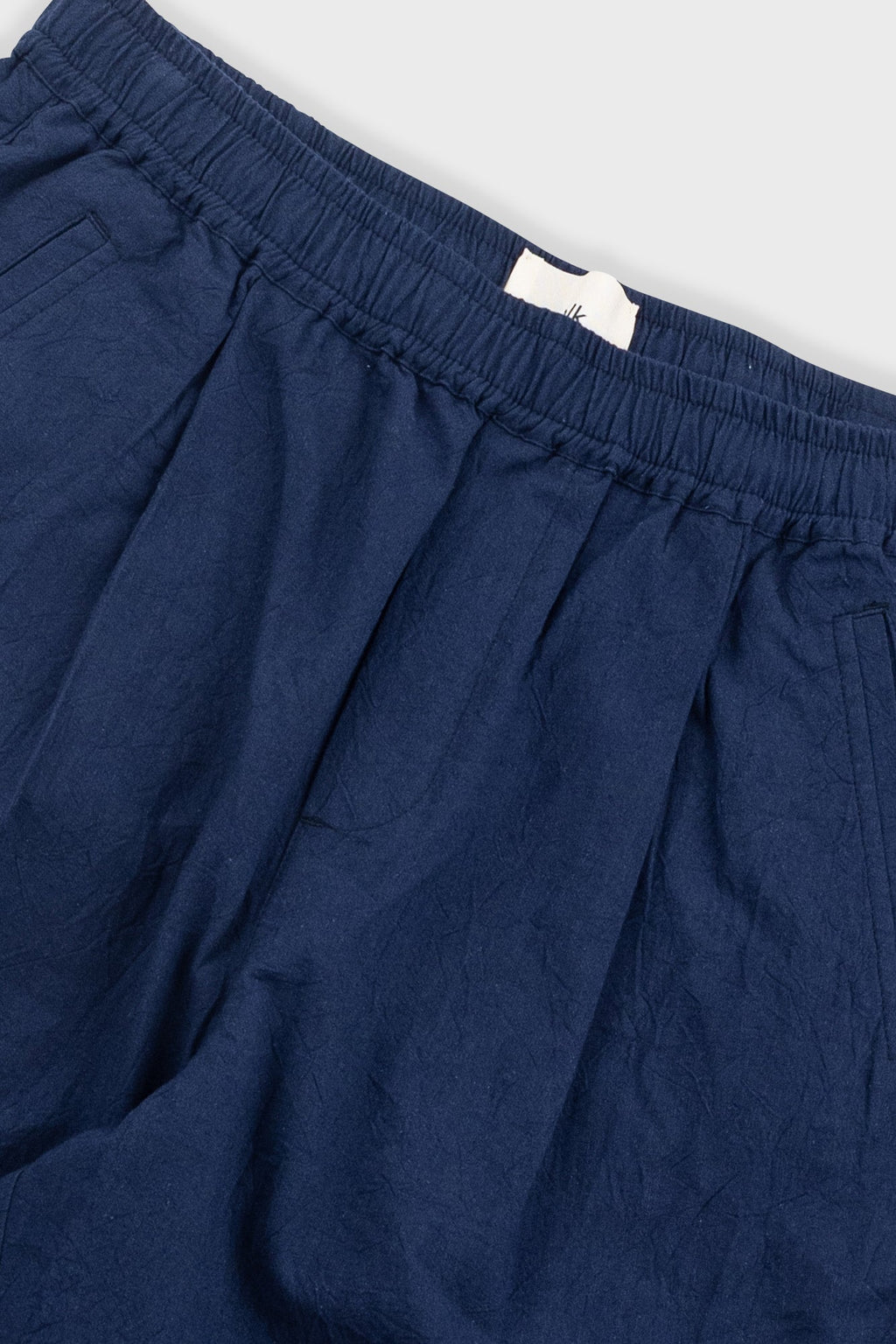 Relaxed Assembly Short - Dark Navy Crinkle