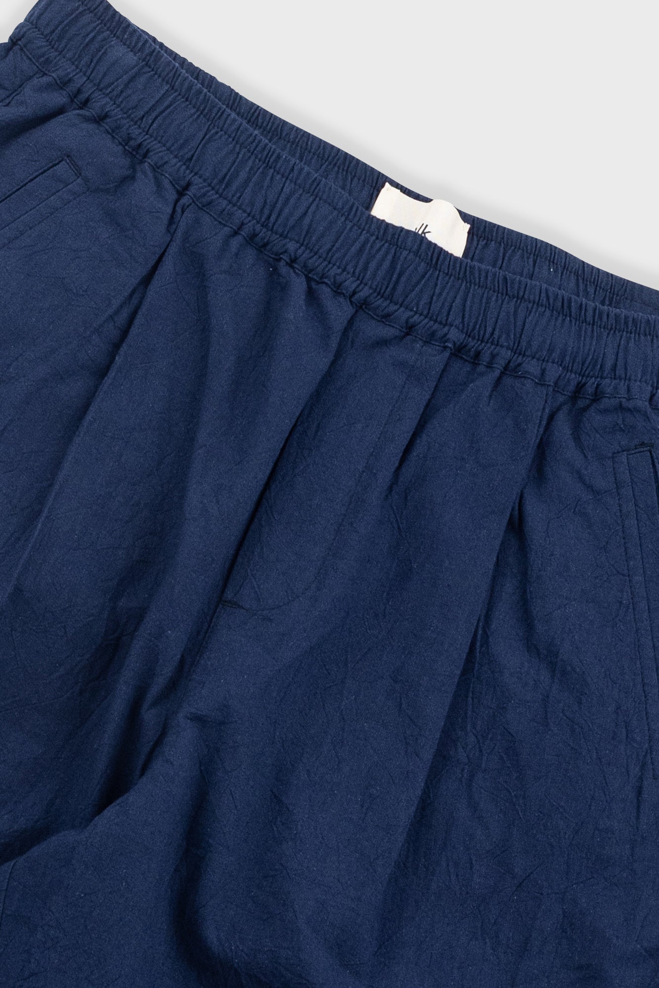 Relaxed Assembly Short - Dark Navy Crinkle