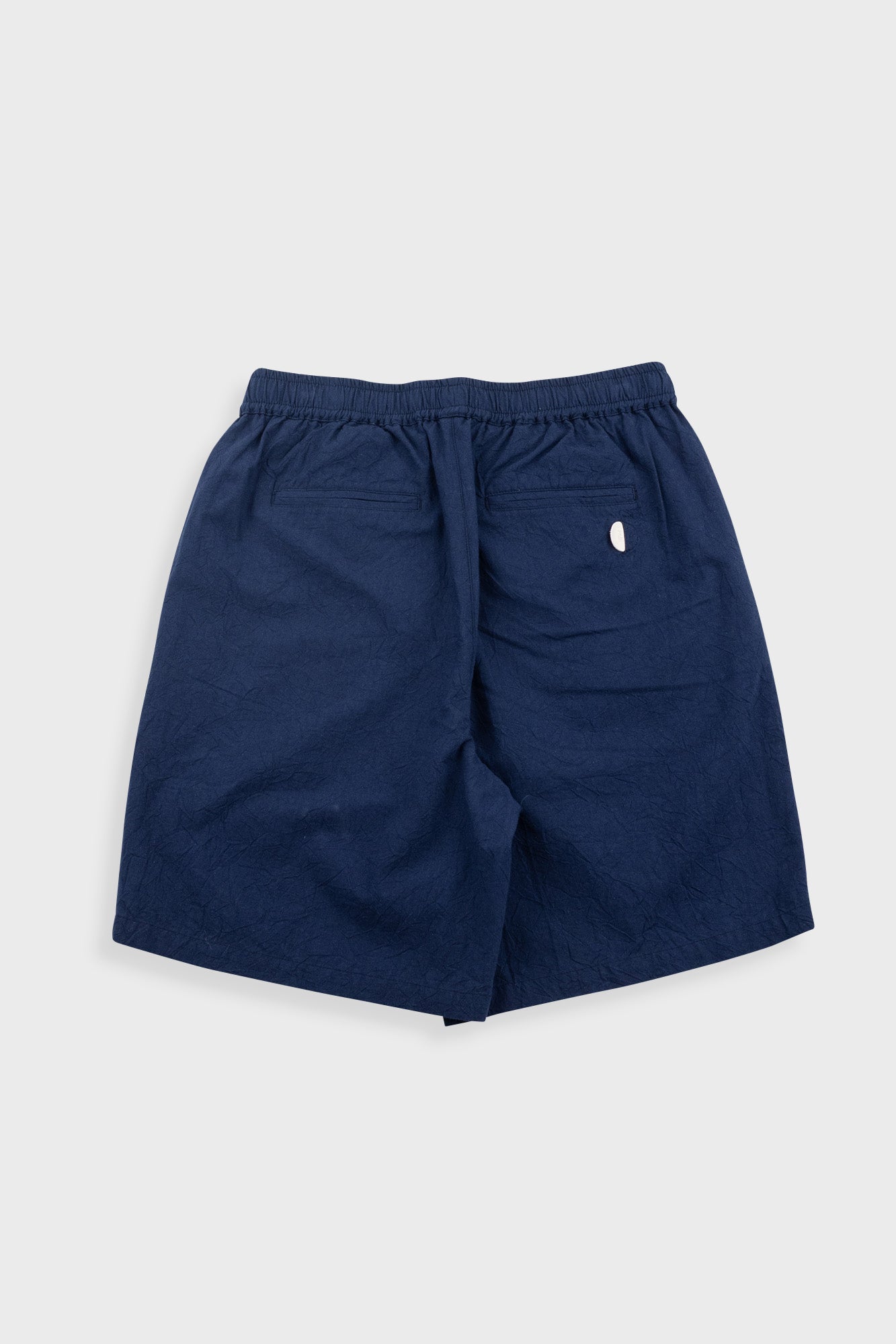 Relaxed Assembly Short - Dark Navy Crinkle