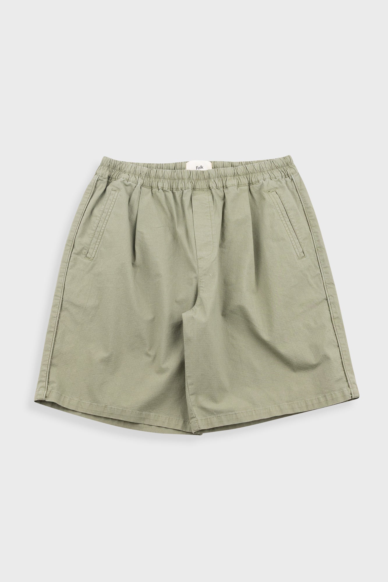 Relaxed Assembly Short - Light Olive Ripstop