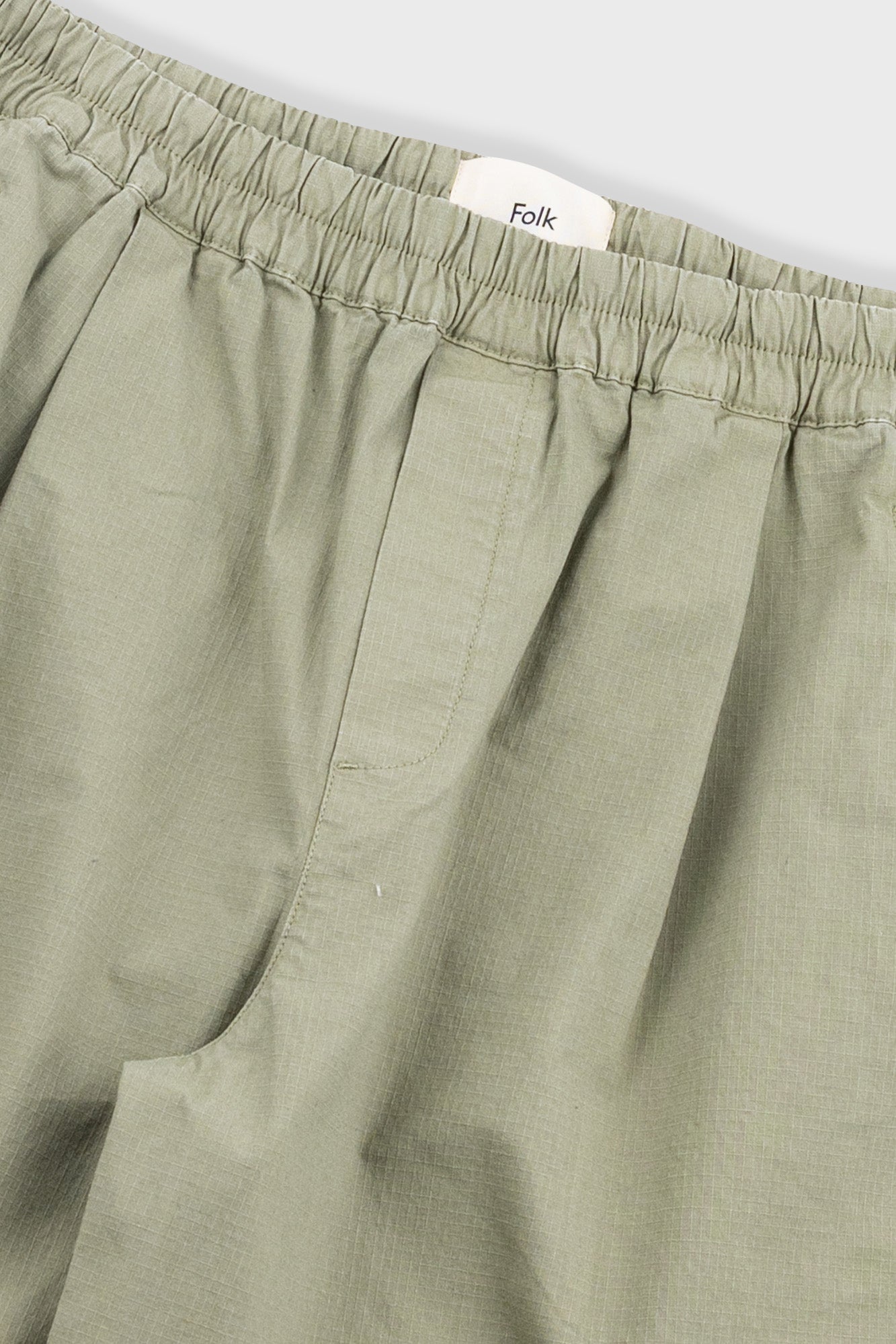 Relaxed Assembly Short - Light Olive Ripstop