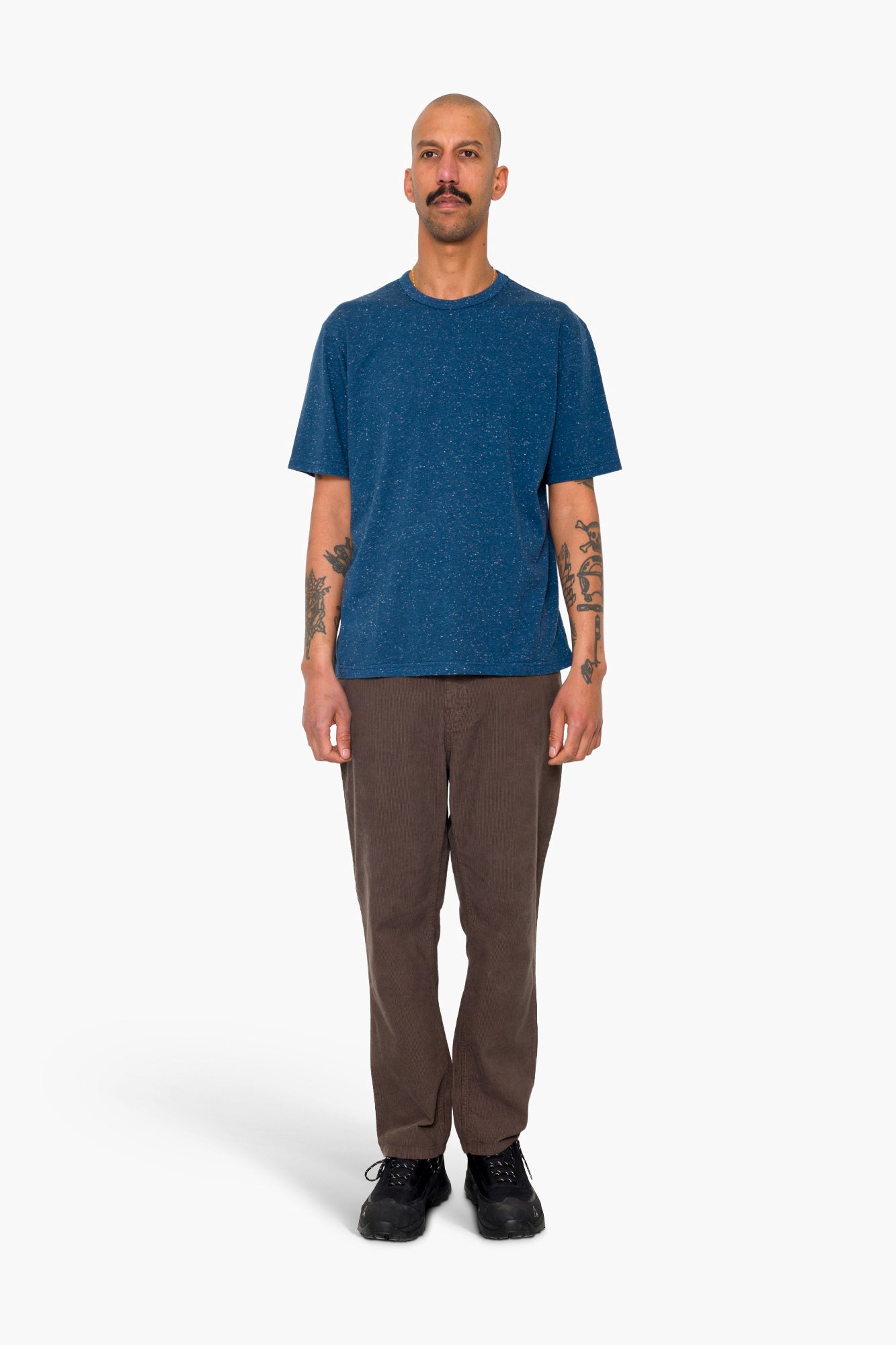 Relaxed Assembly T-Shirt - Indigo Nep