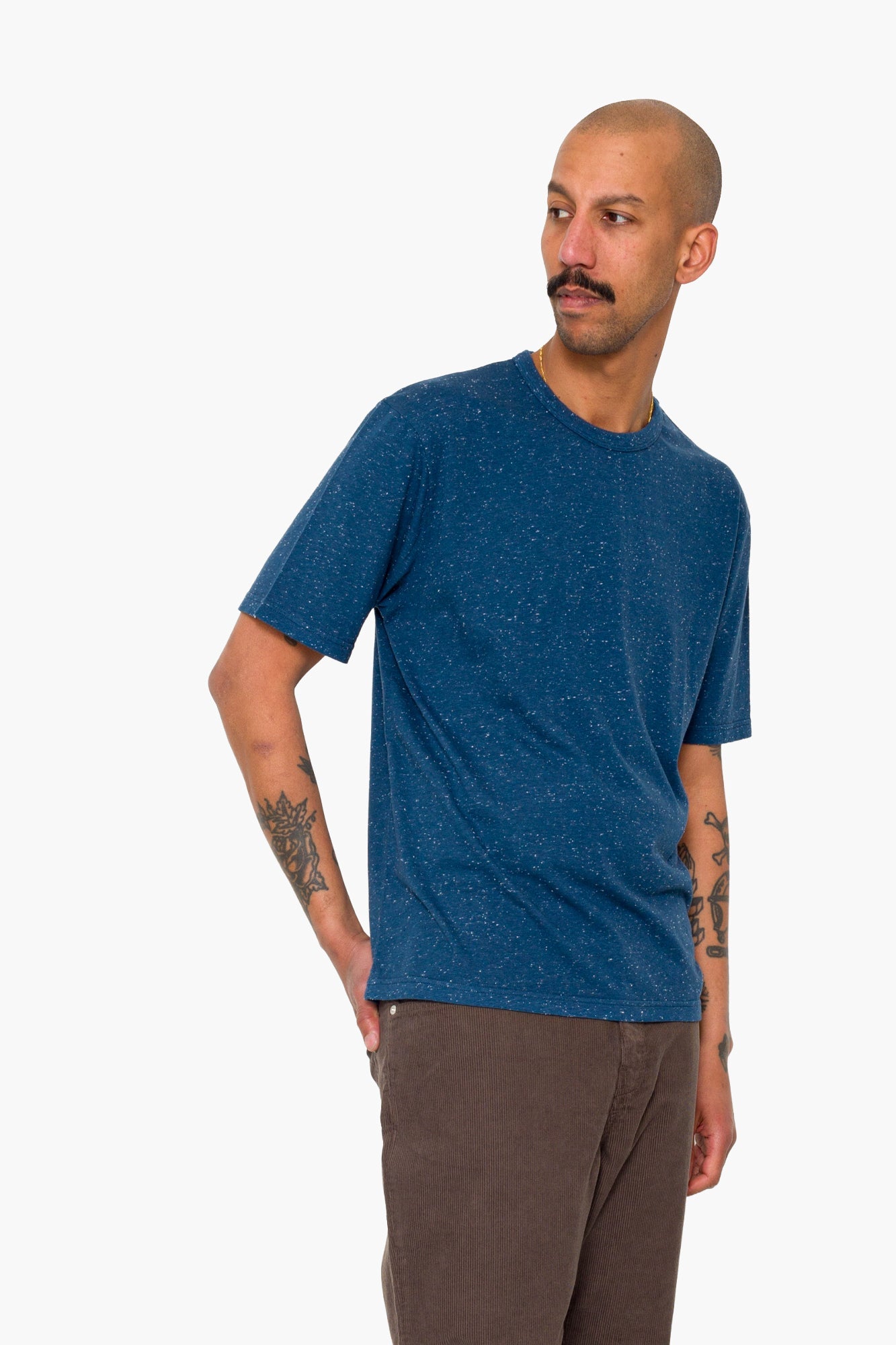 Relaxed Assembly T-Shirt - Indigo Nep