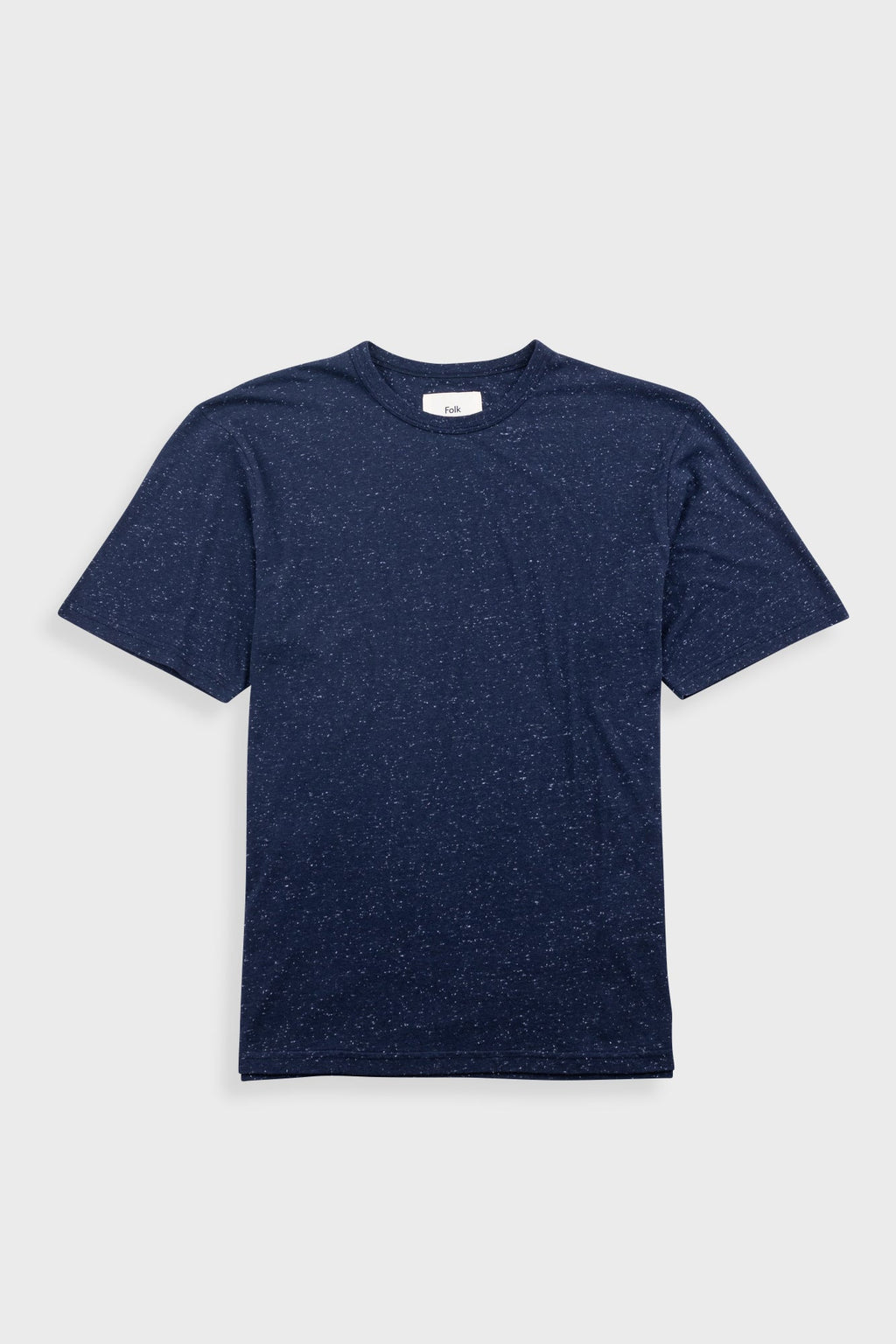 Relaxed Assembly T-Shirt - Navy Nep