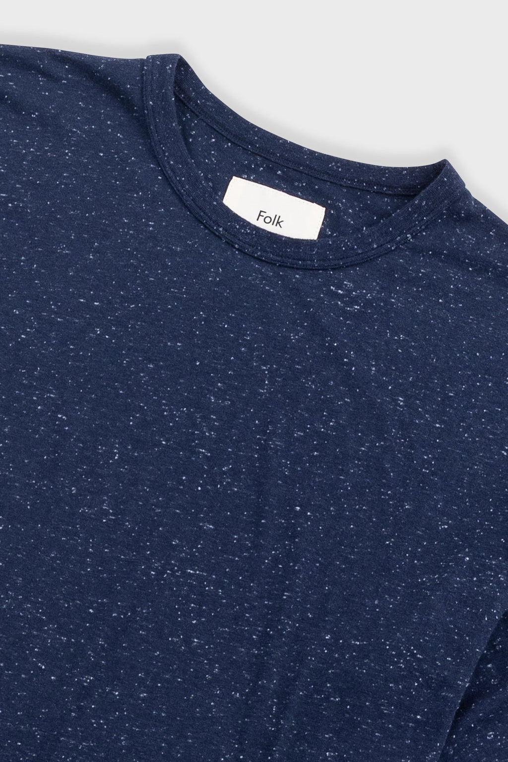 Relaxed Assembly T-Shirt - Navy Nep