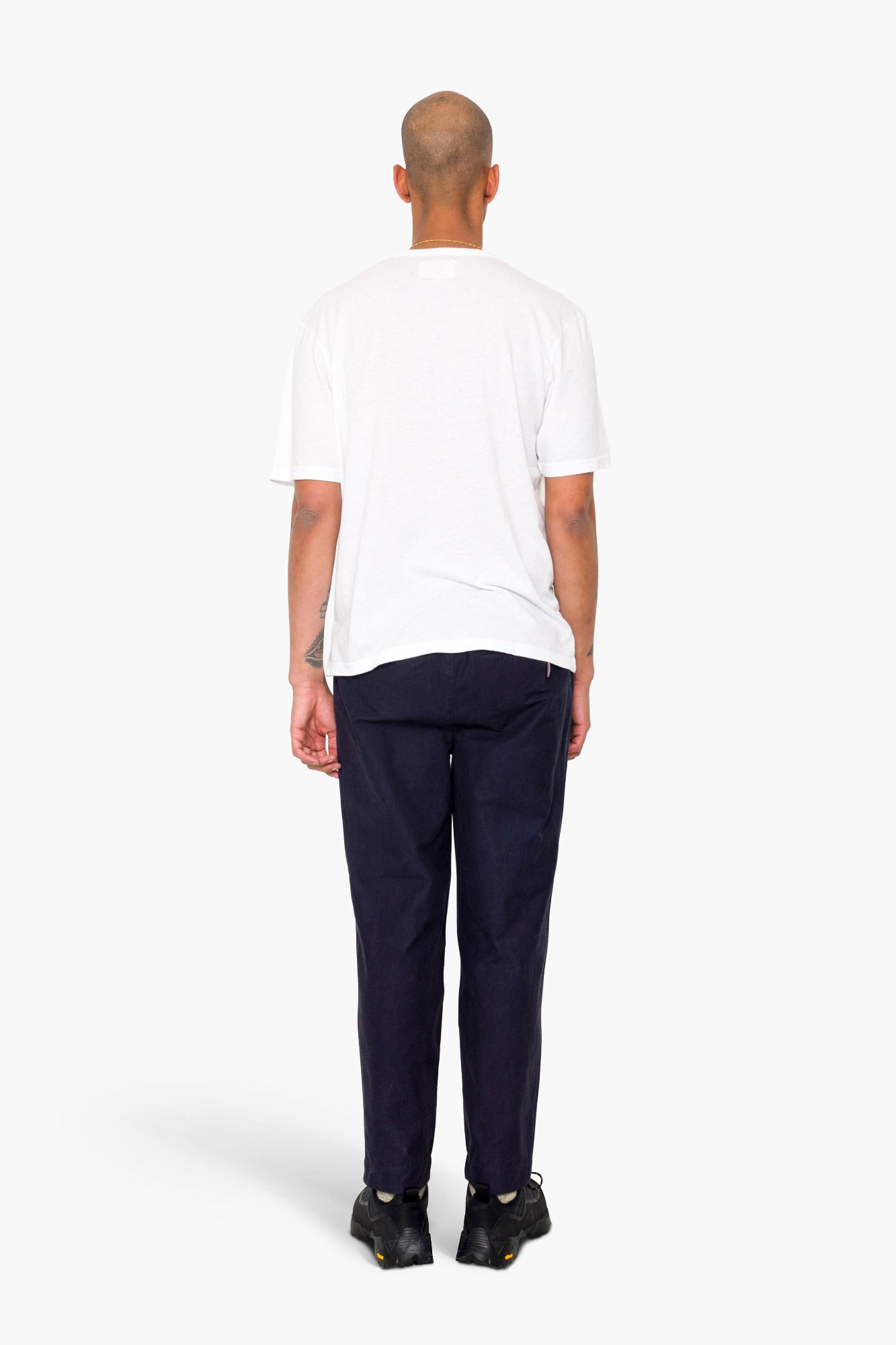 Relaxed Assembly T-Shirt - White Nep