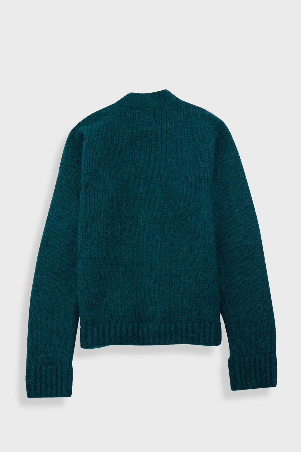 Relaxed Cardigan - Phthalo Green