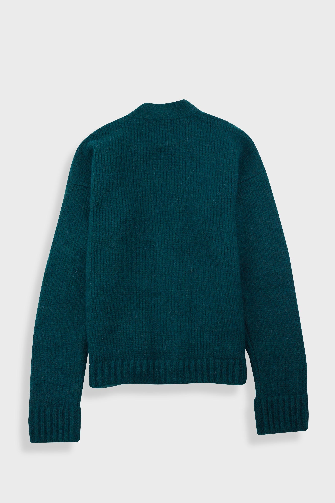 Relaxed Cardigan - Phthalo Green