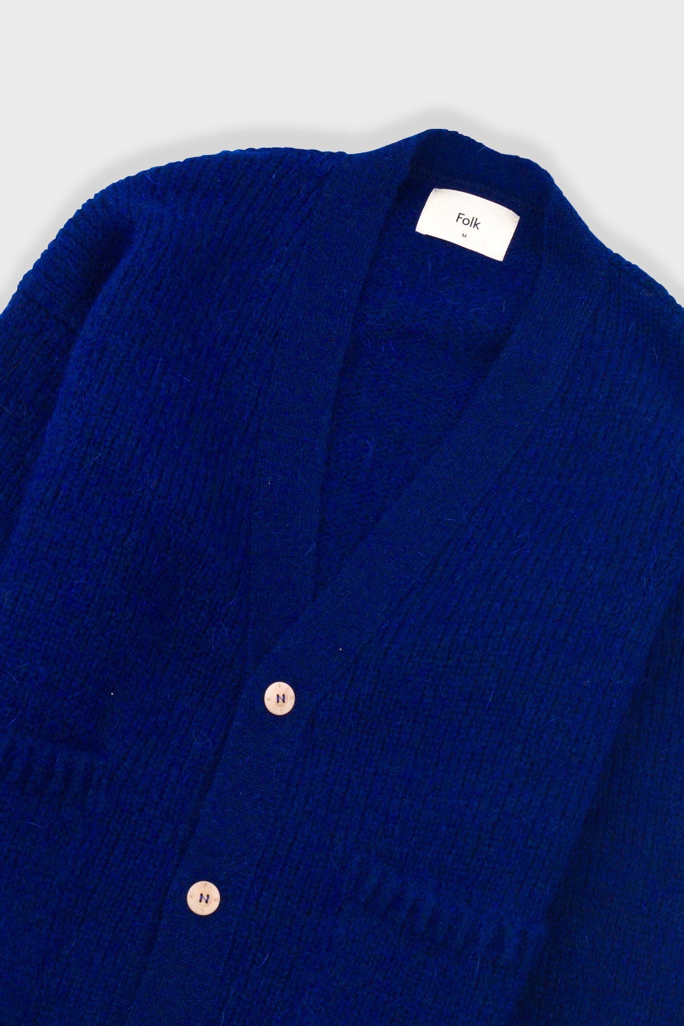 Relaxed Cardigan - Rich Blue