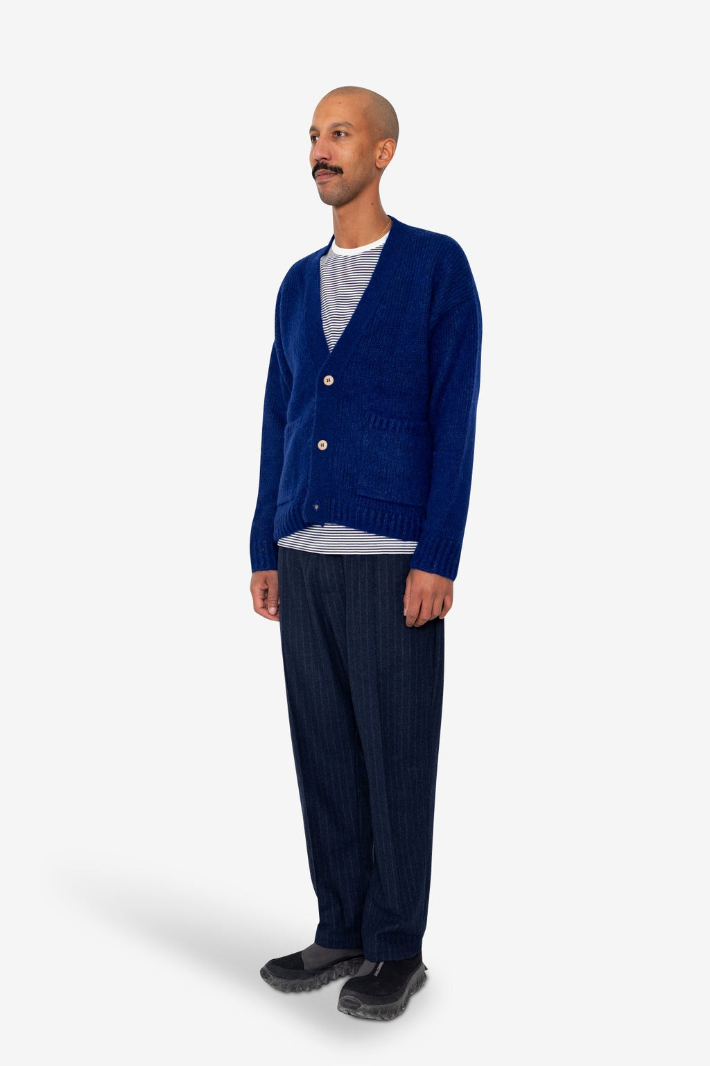Relaxed Cardigan - Rich Blue