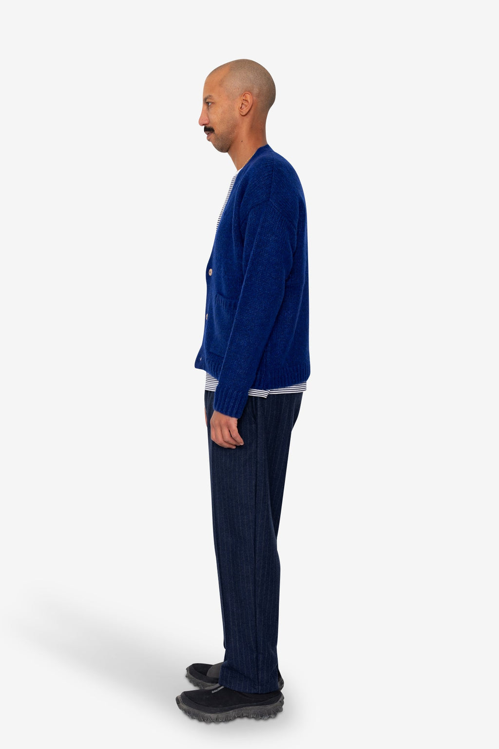 Relaxed Cardigan - Rich Blue
