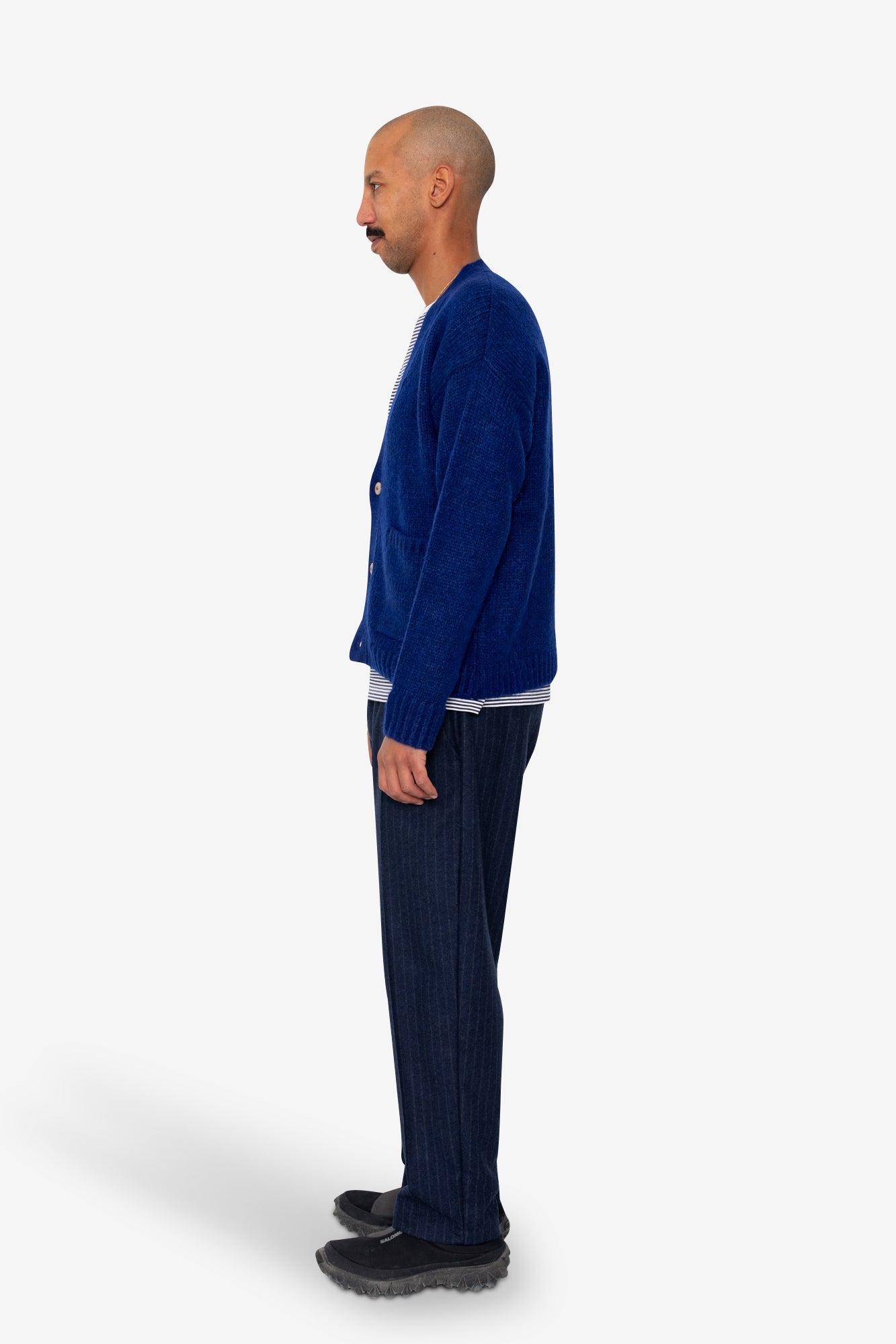 Relaxed Cardigan - Rich Blue