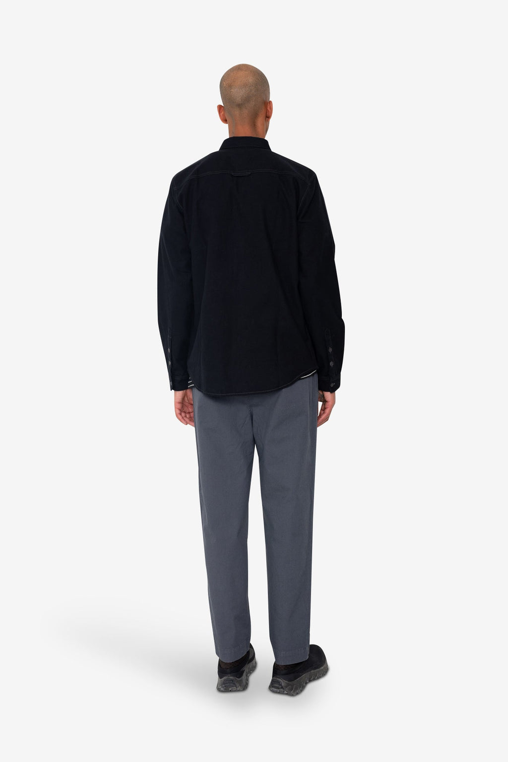 Relaxed Fit Shirt - Black Flannel