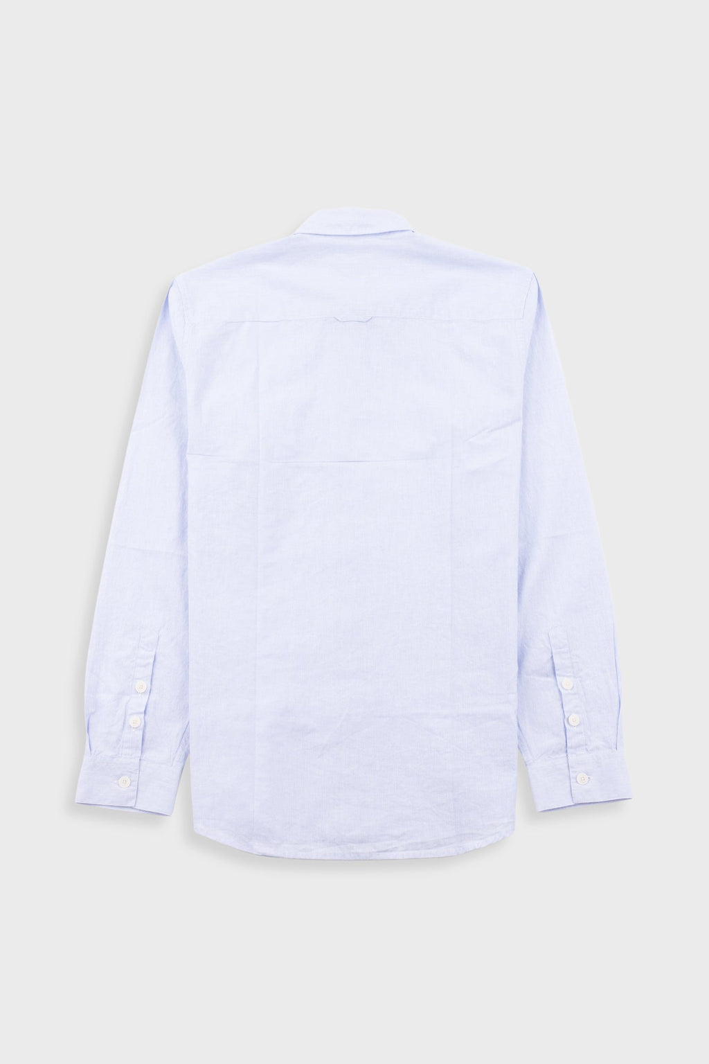 Relaxed Fit Shirt - Blue Microstripe