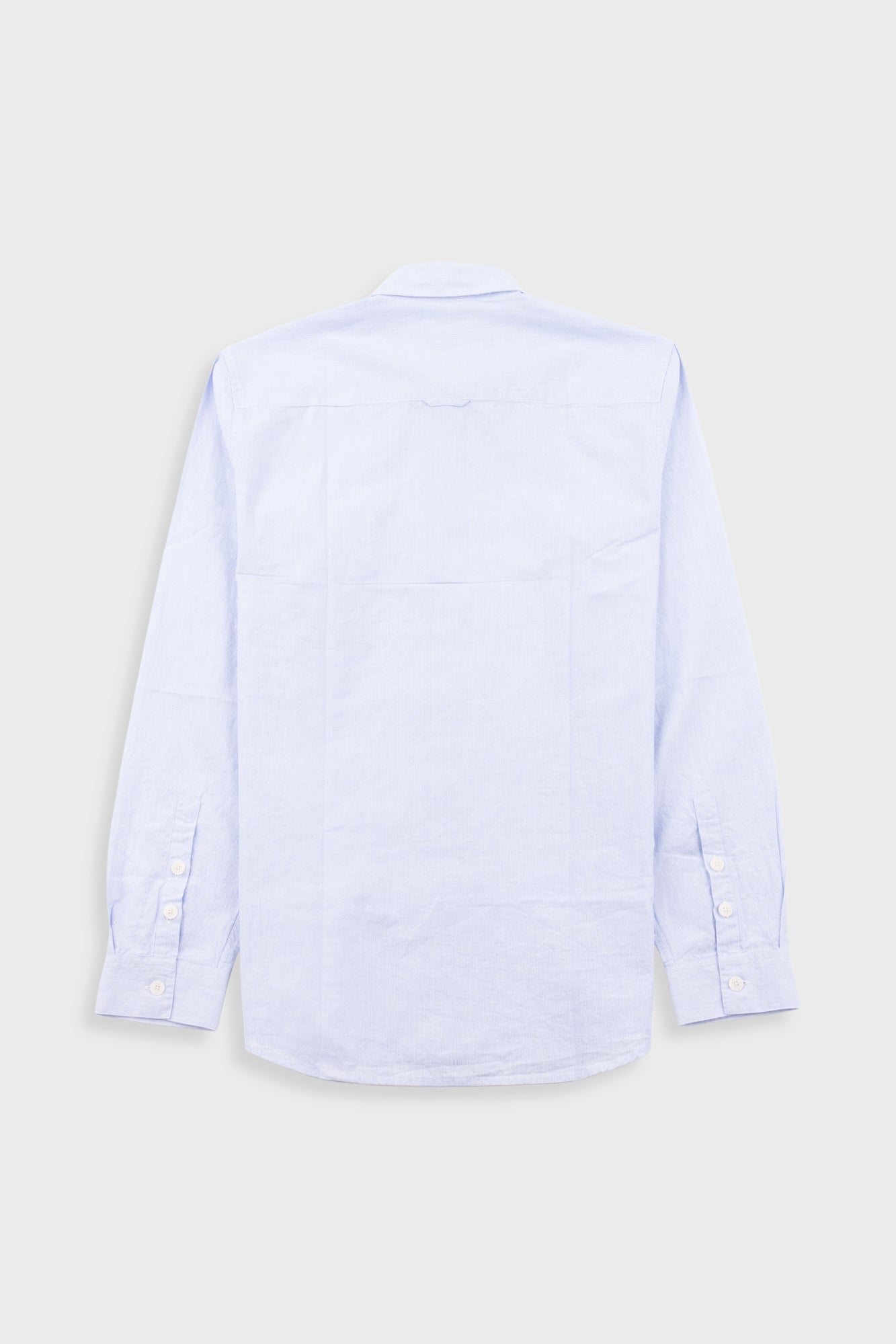 Relaxed Fit Shirt - Blue Microstripe