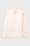 Relaxed Fit Shirt - Ecru Flannel