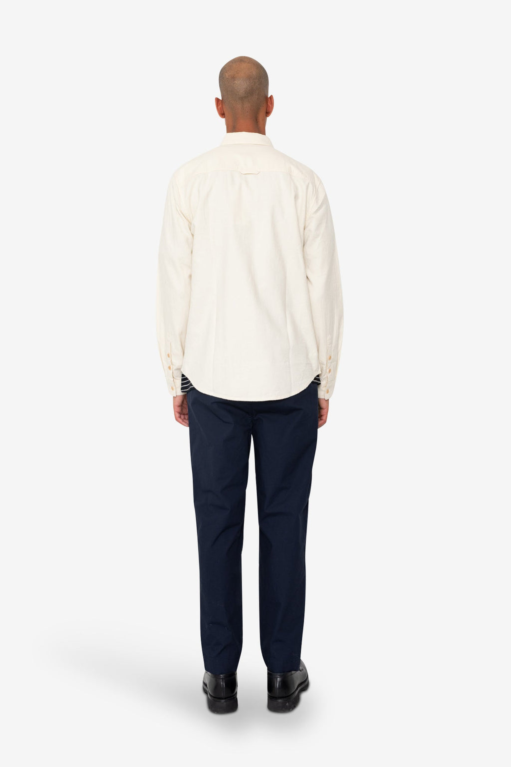 Relaxed Fit Shirt - Ecru Flannel