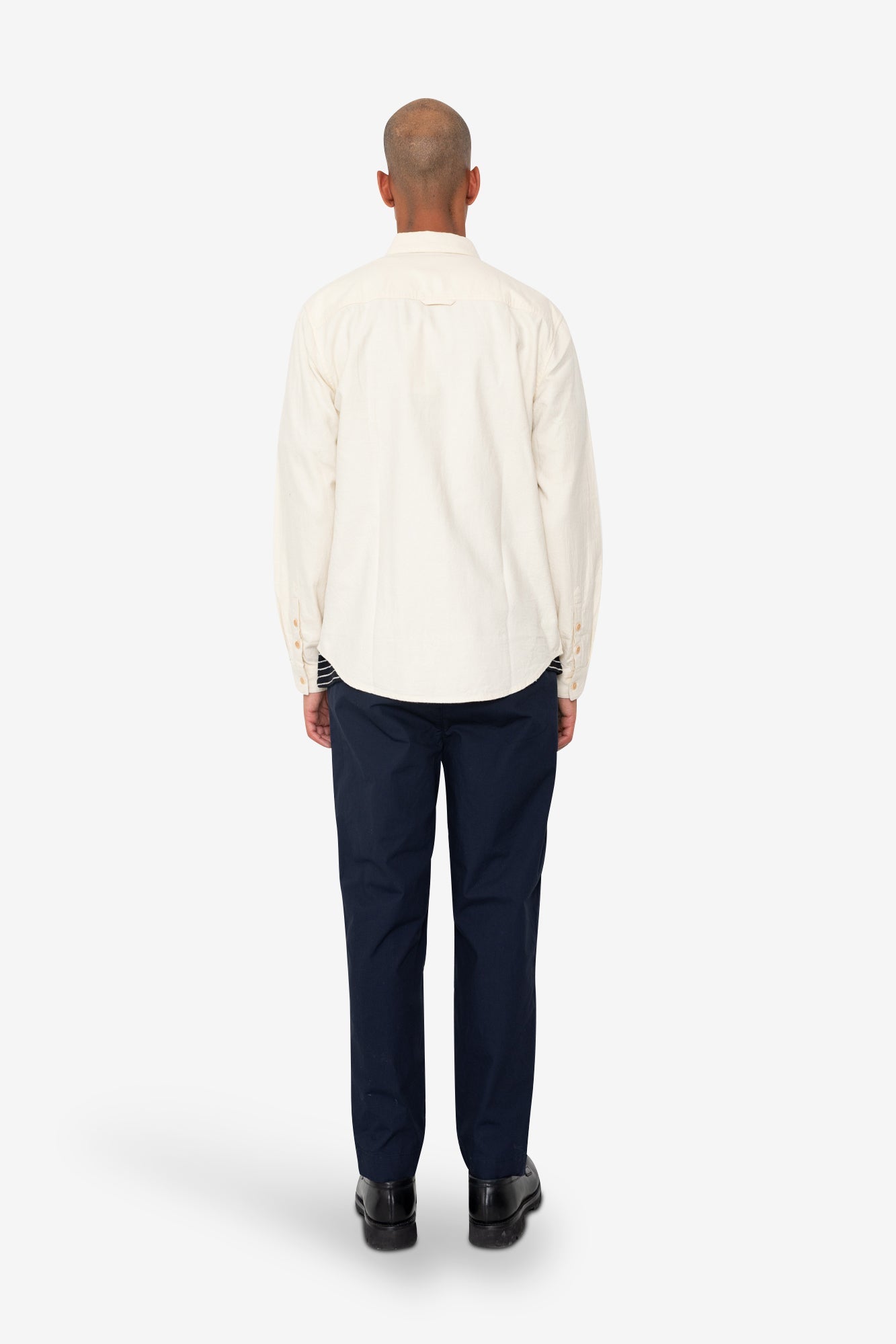 Relaxed Fit Shirt - Ecru Flannel