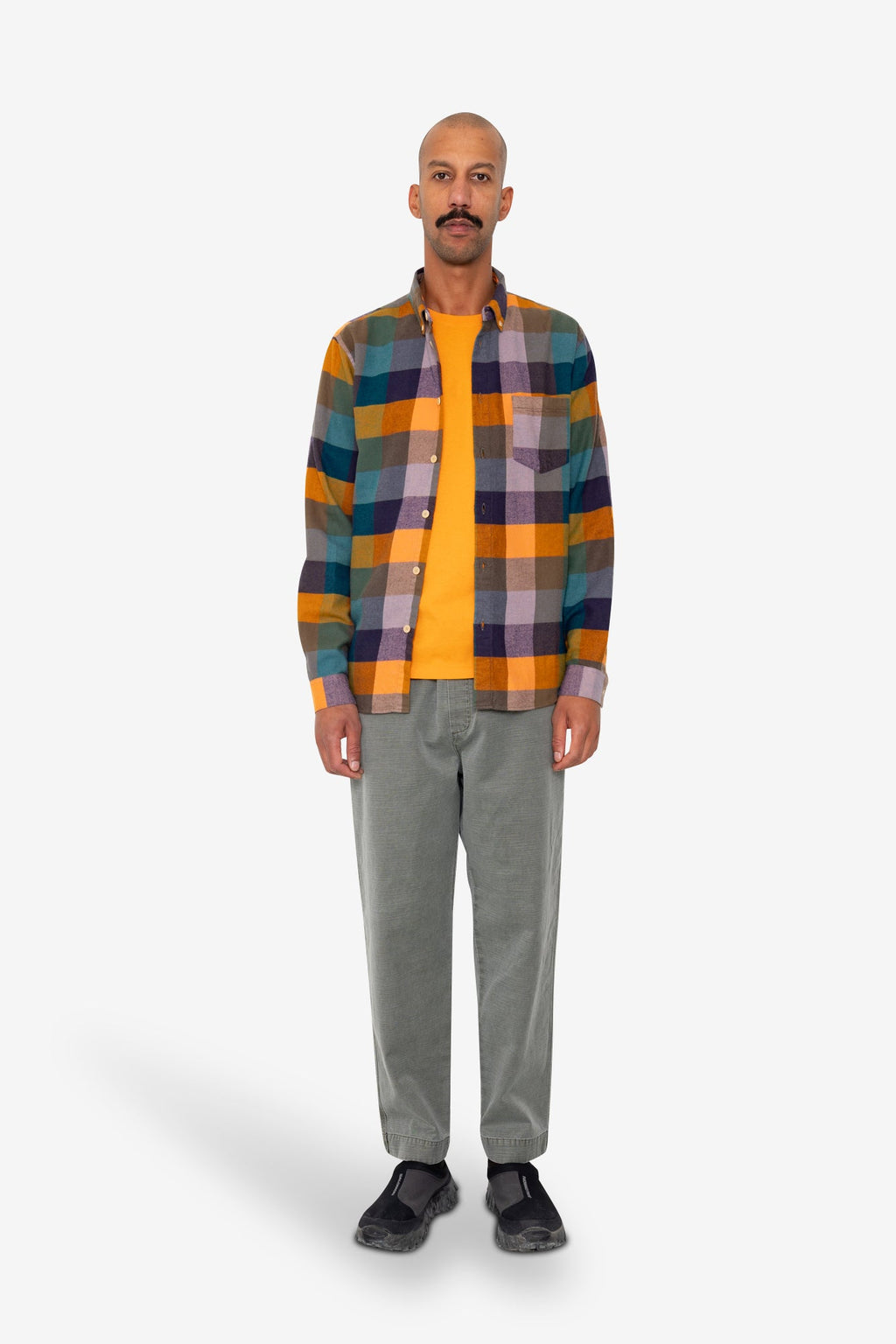 Relaxed Fit Shirt - Pumpkin Mix