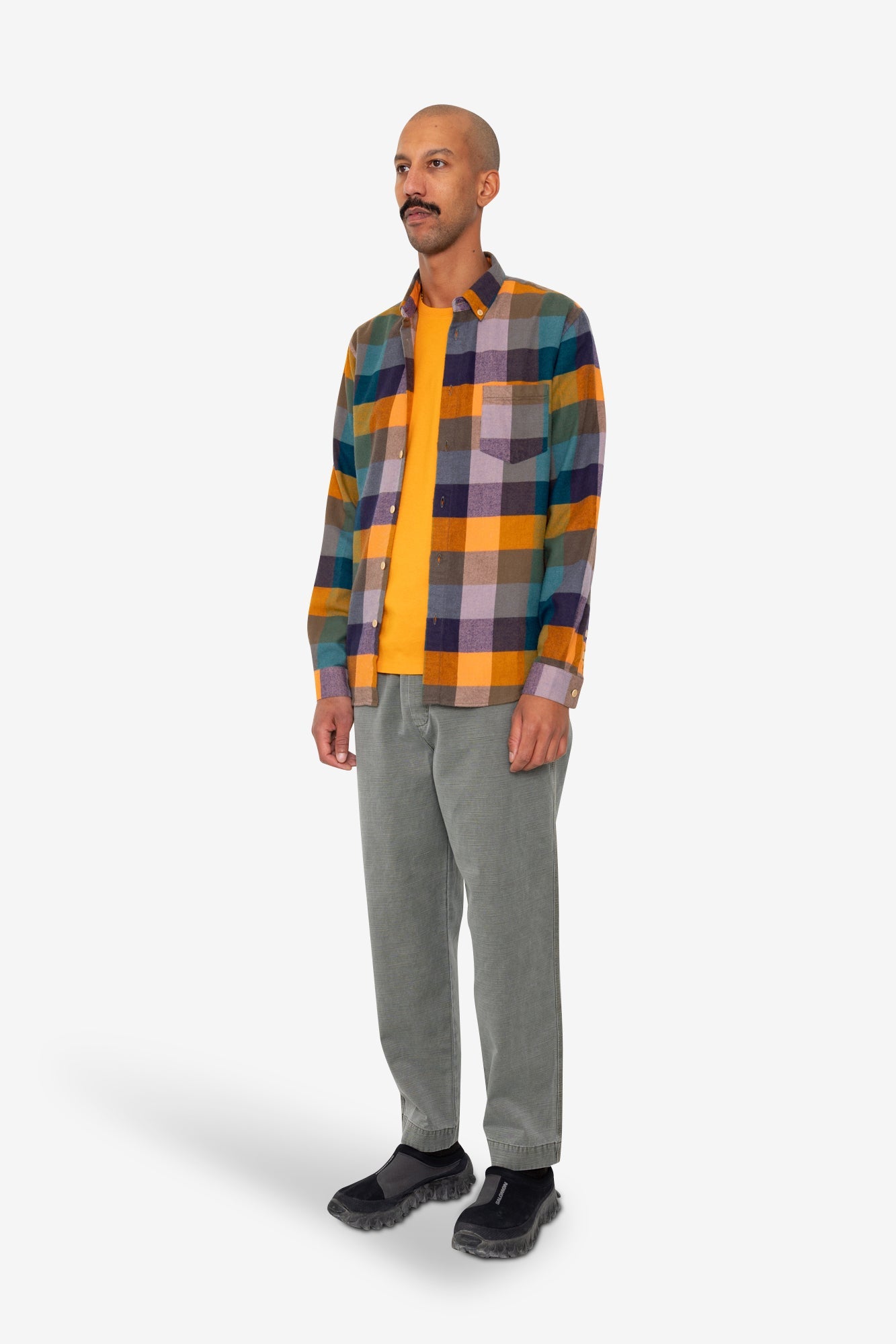 Relaxed Fit Shirt - Pumpkin Mix