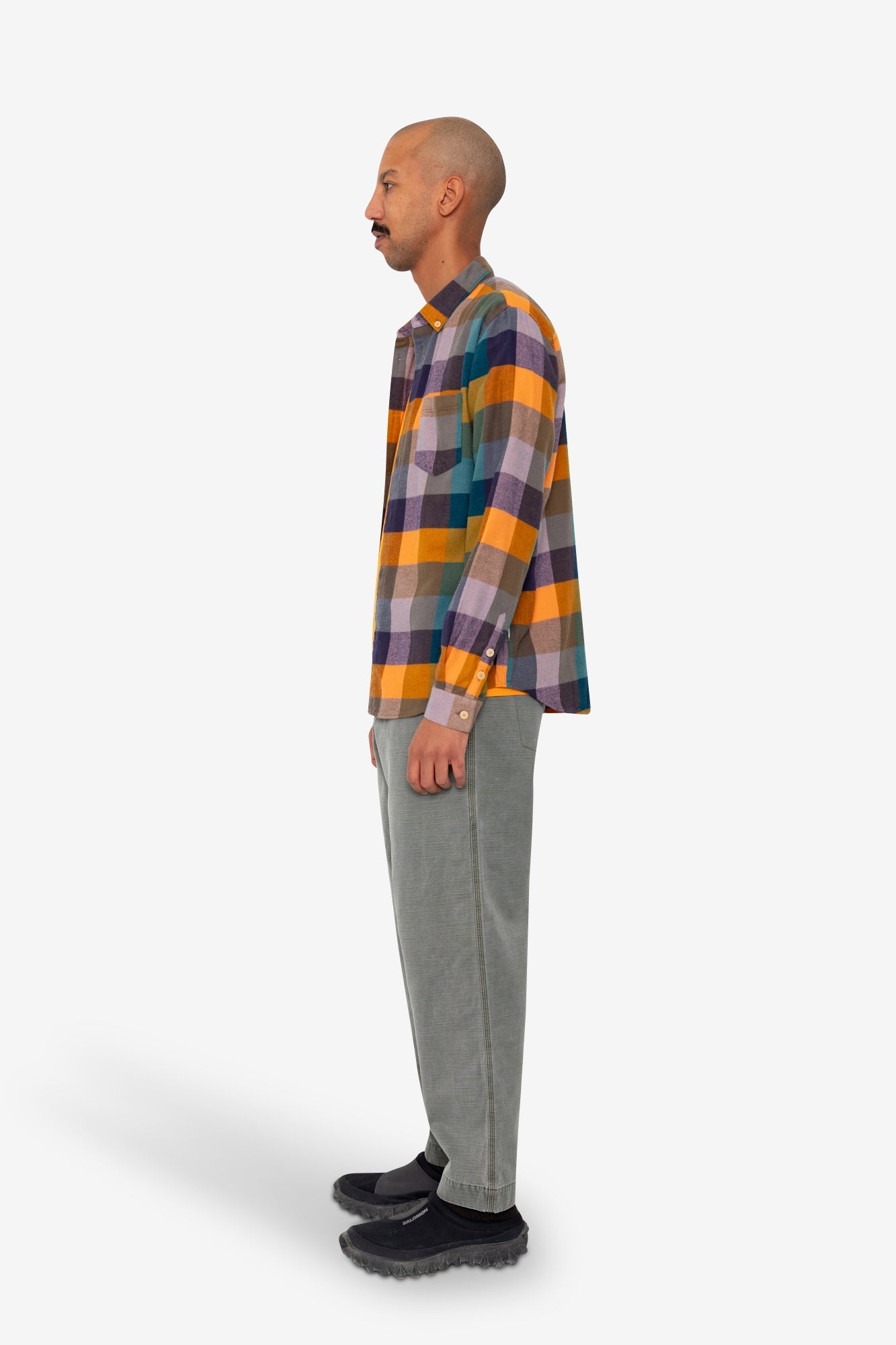 Relaxed Fit Shirt - Pumpkin Mix