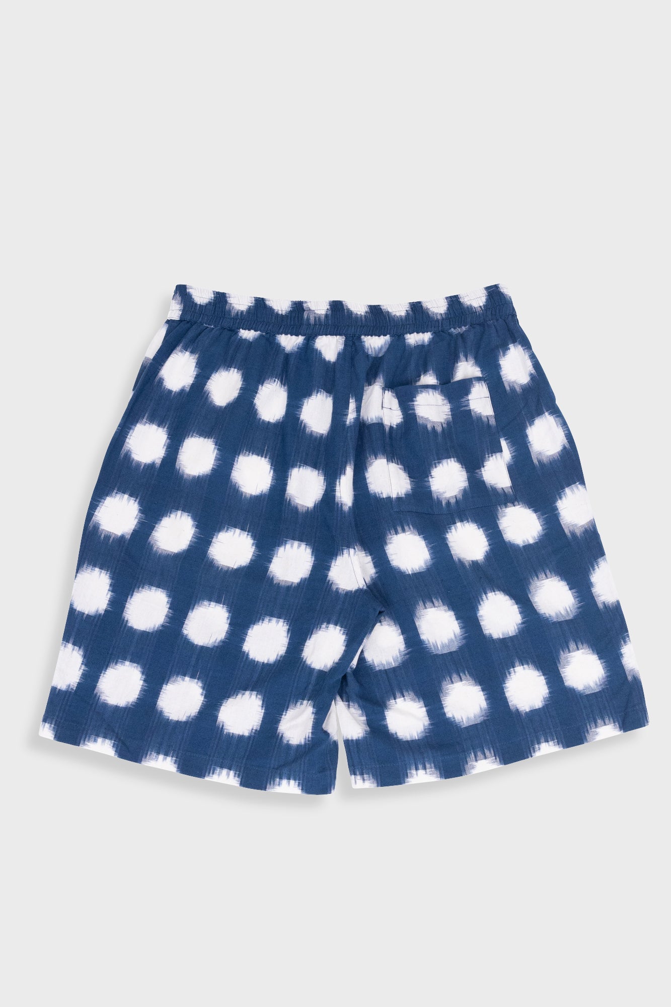 Relaxed Short - Indigo Ikat